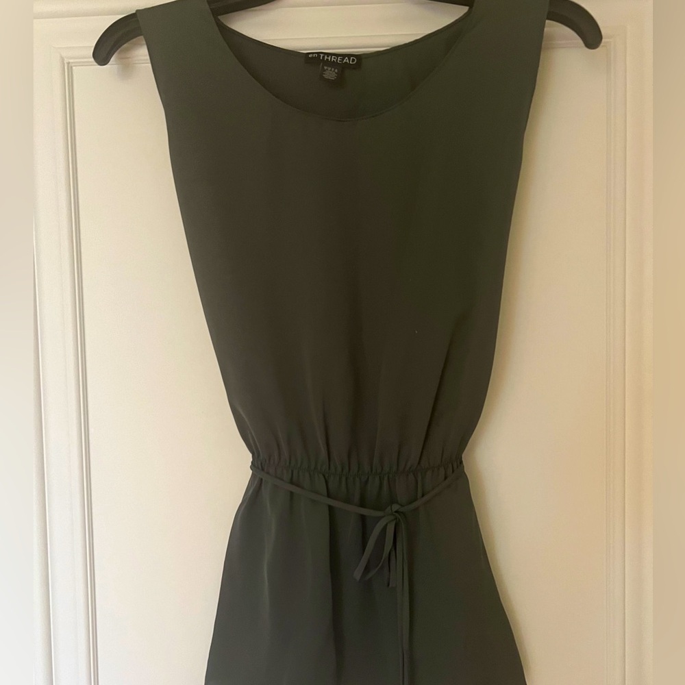 Sleeveless Peplum Top